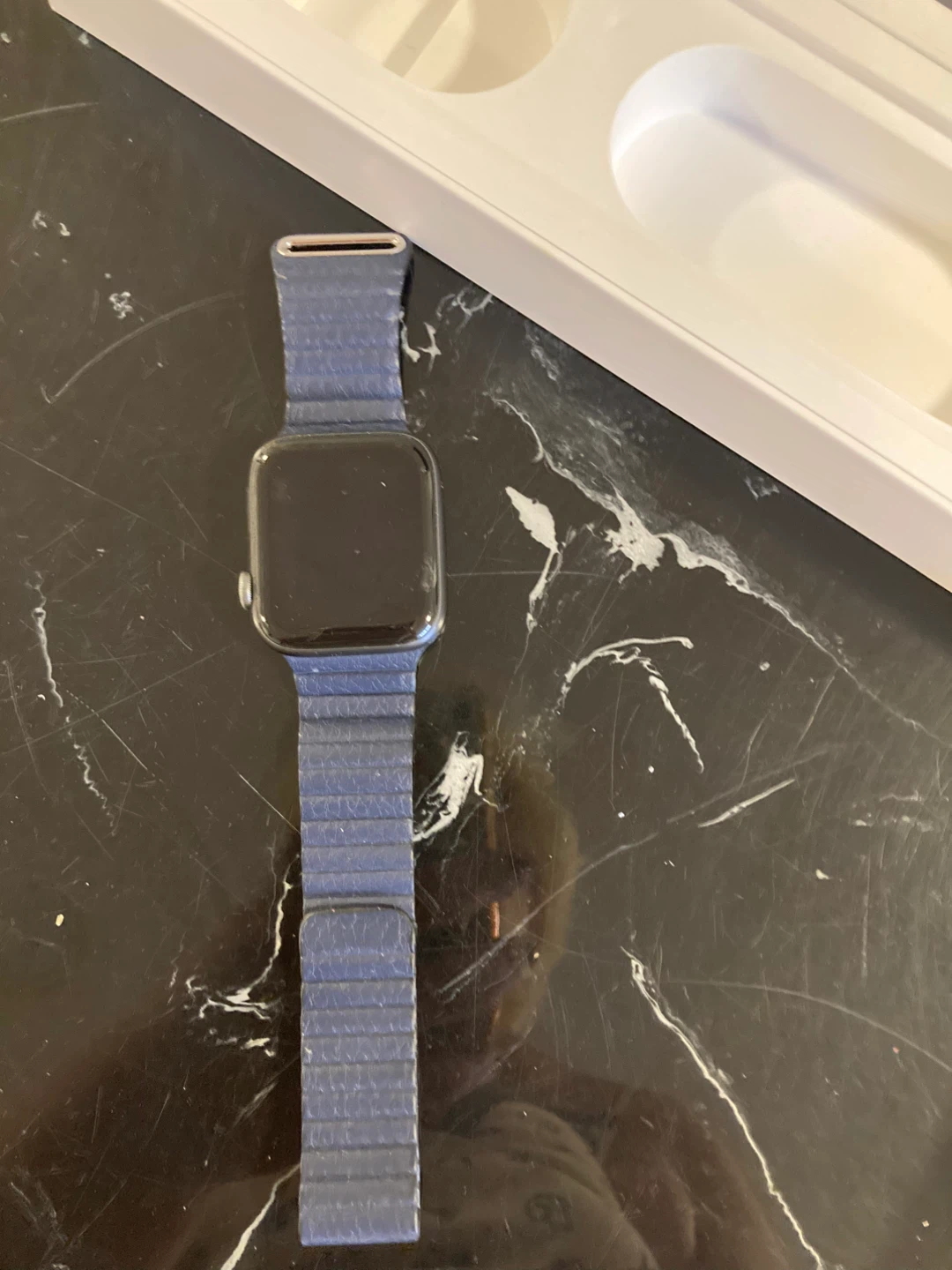 Apple Watch with Blue Band - photo 3