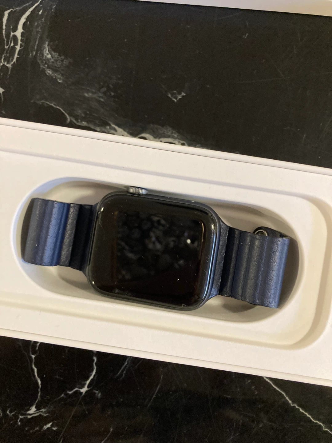 Apple Watch with Blue Band - photo 4