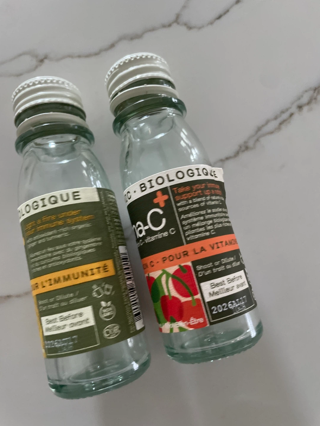 Nutra-C Vitamin C Biologique Supplement (2 Bottles)