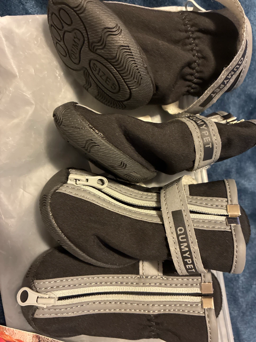 Qumy Pet Dog Boots Size 5 - photo 2