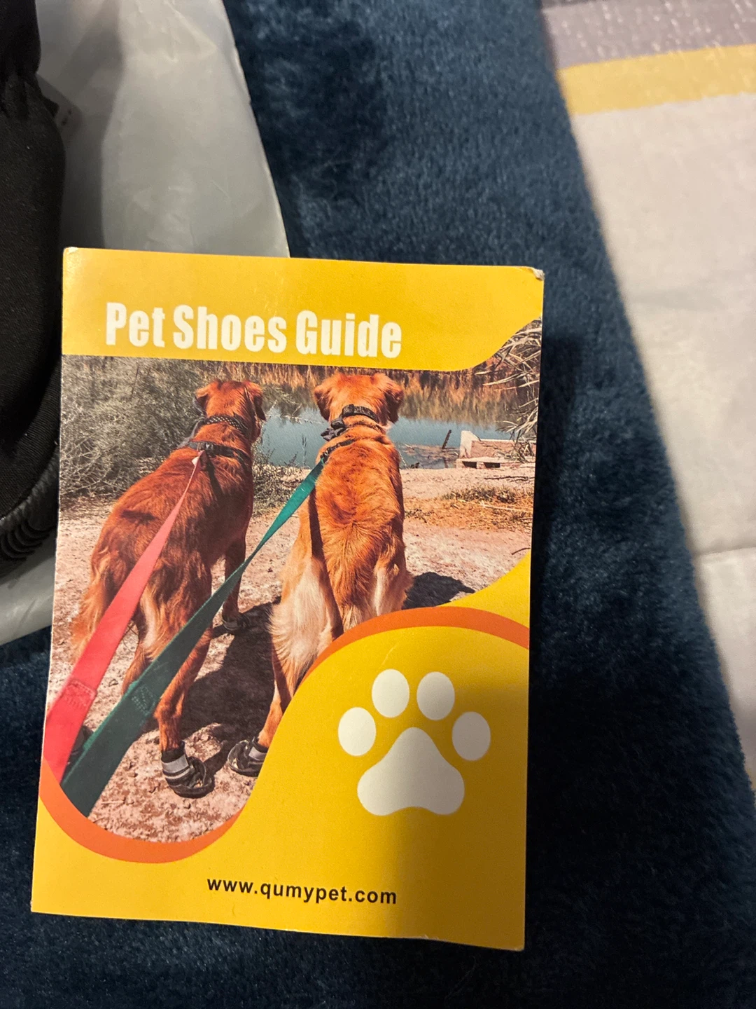 Qumy Pet Dog Boots Size 5