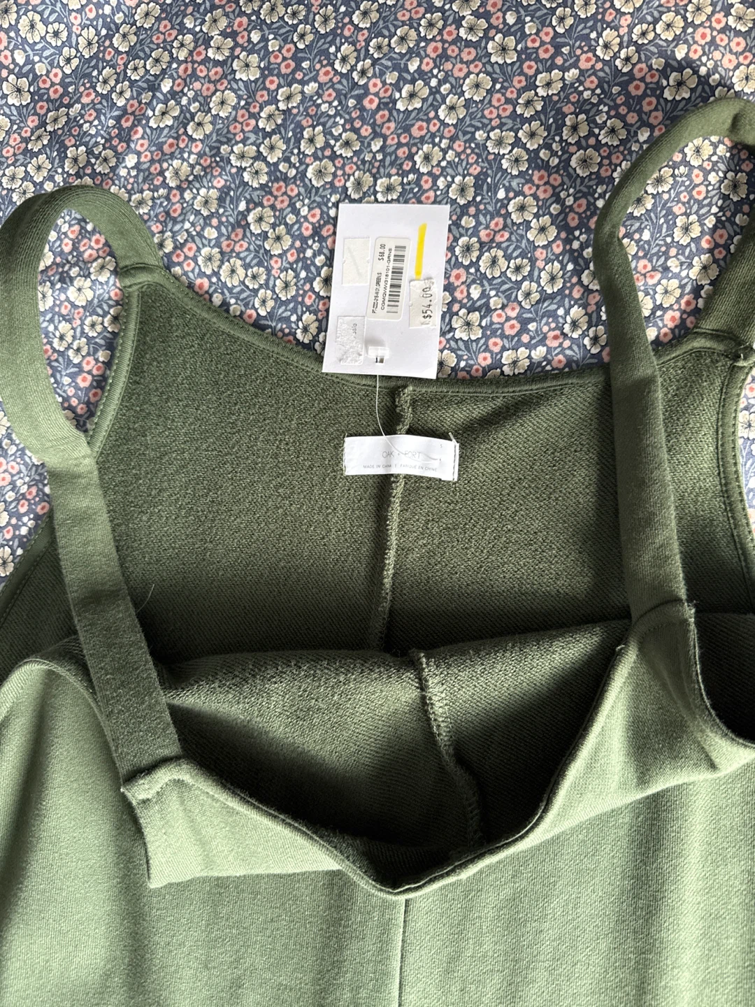 Oak + Fort Olive Green Jumpsuit - photo 2