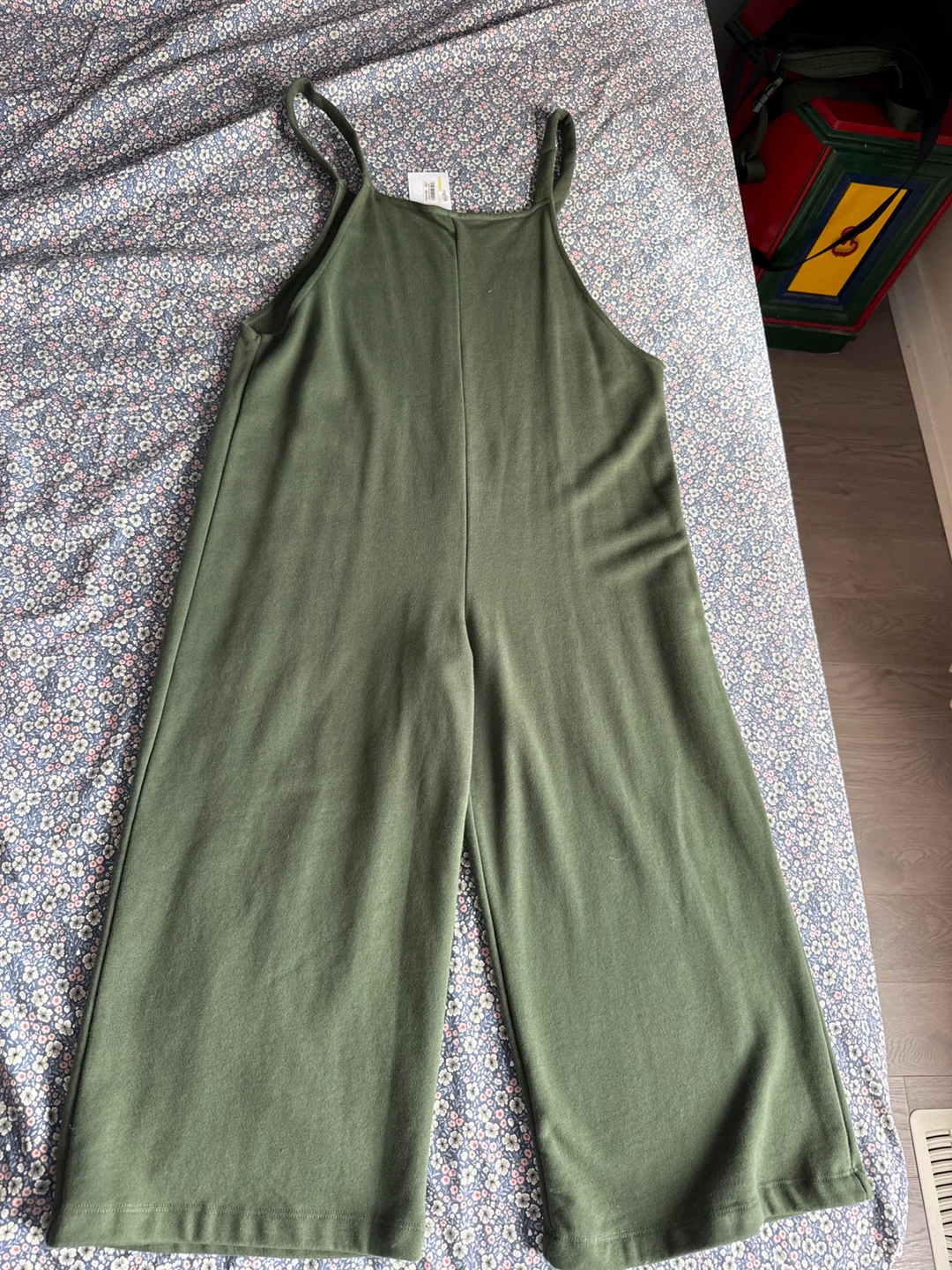 Oak + Fort Olive Green Jumpsuit