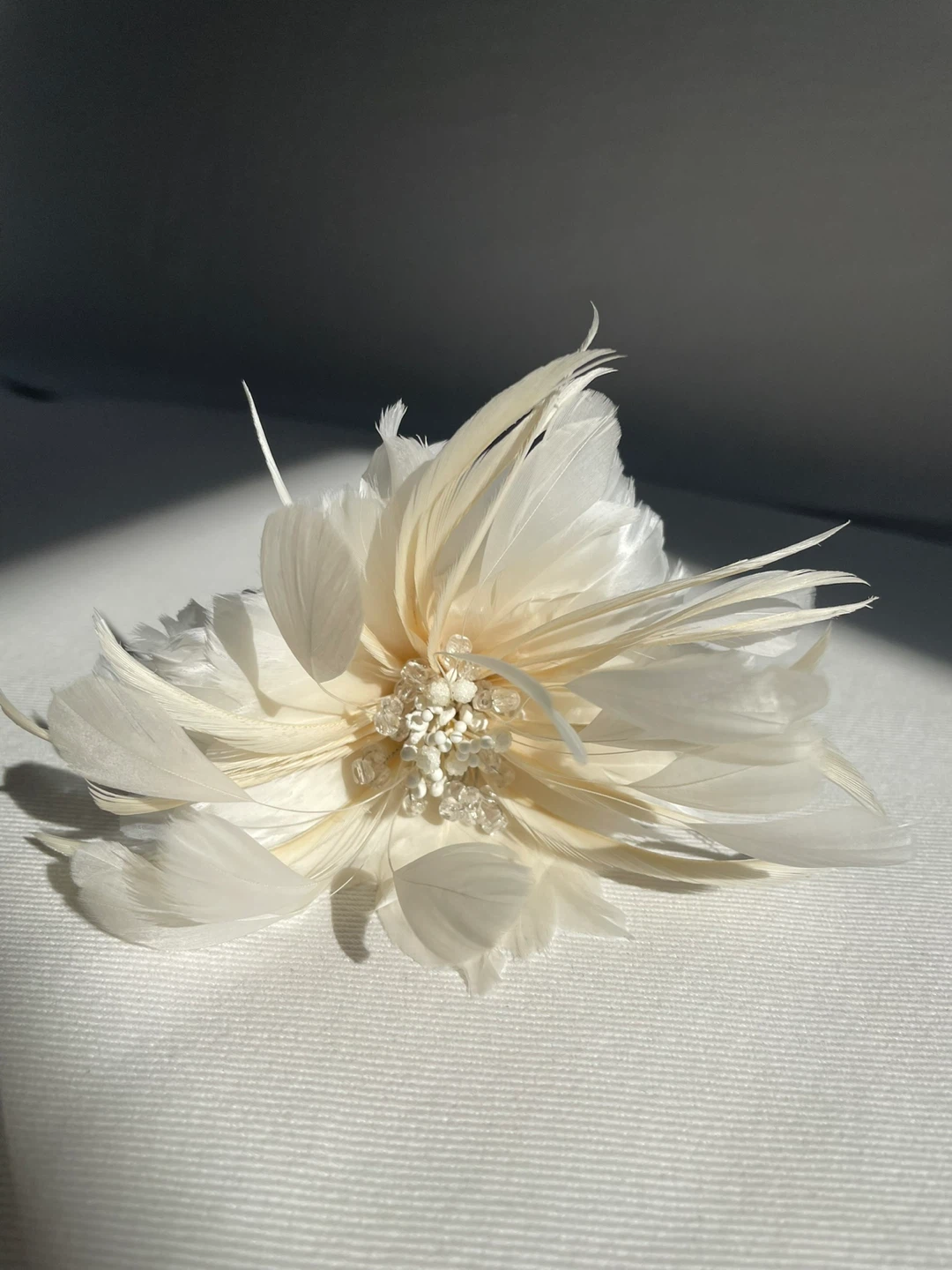 Feather Floral Hair piece - photo 2