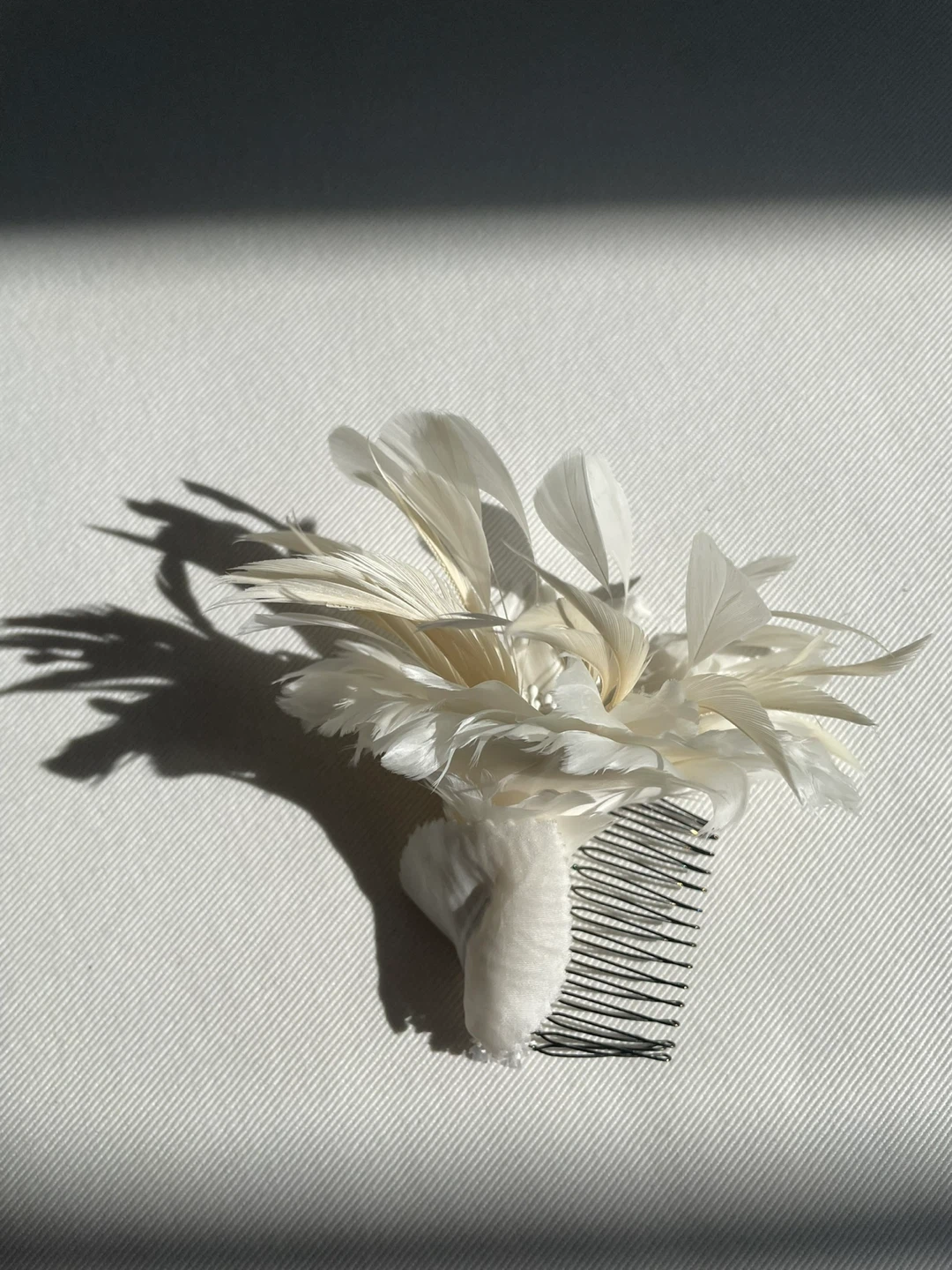 Feather Floral Hair piece - photo 4