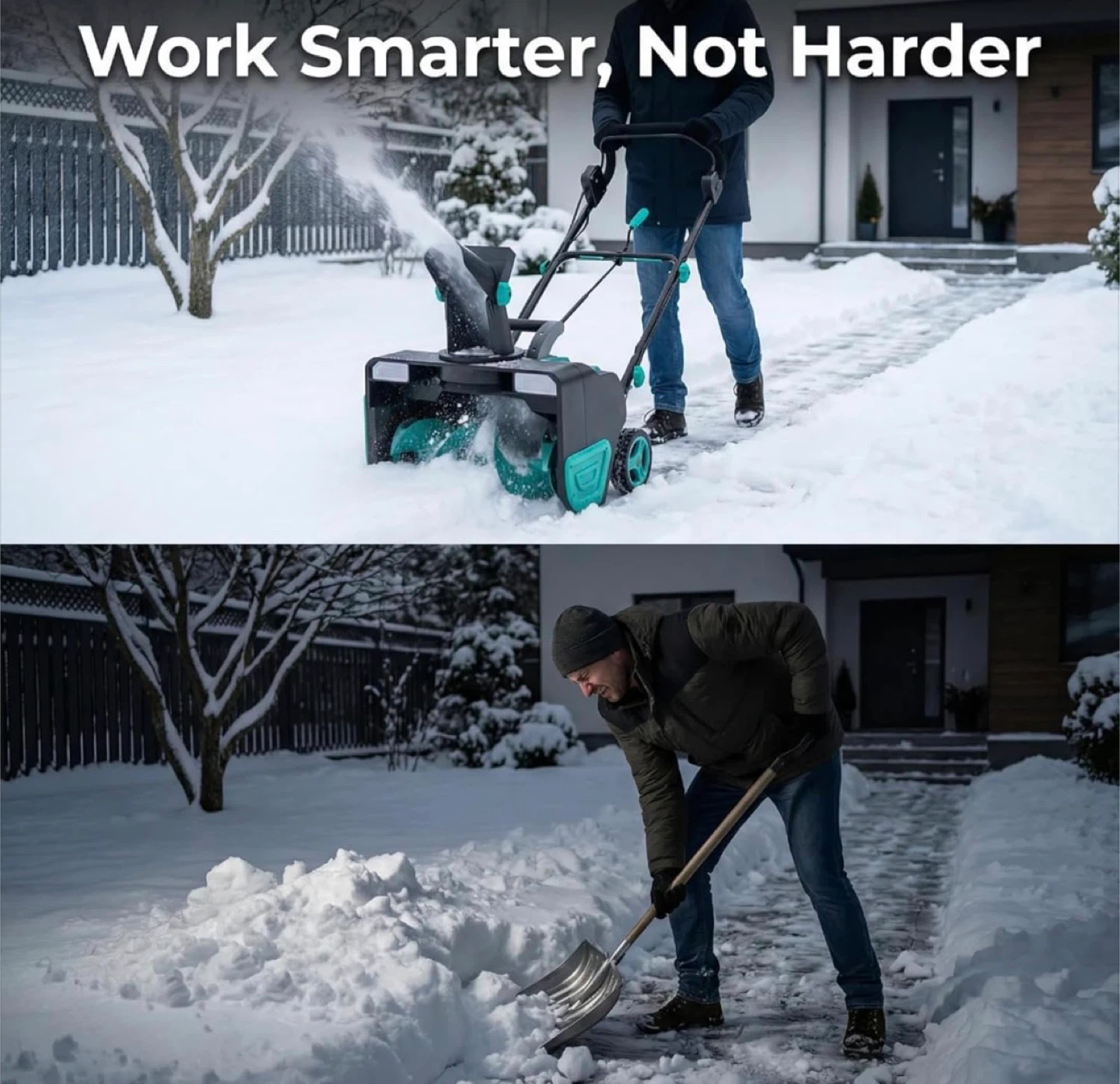 Electric Snow Blower - 20" Clearing Width - photo 2