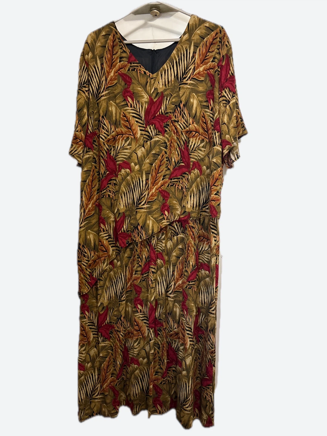Women's Tropical Print Dress