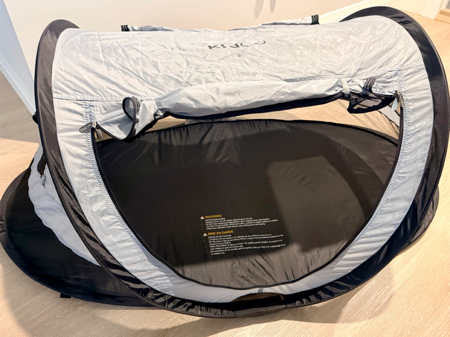 KidCo PeaPod Plus Portable Travel Bed - Midnight