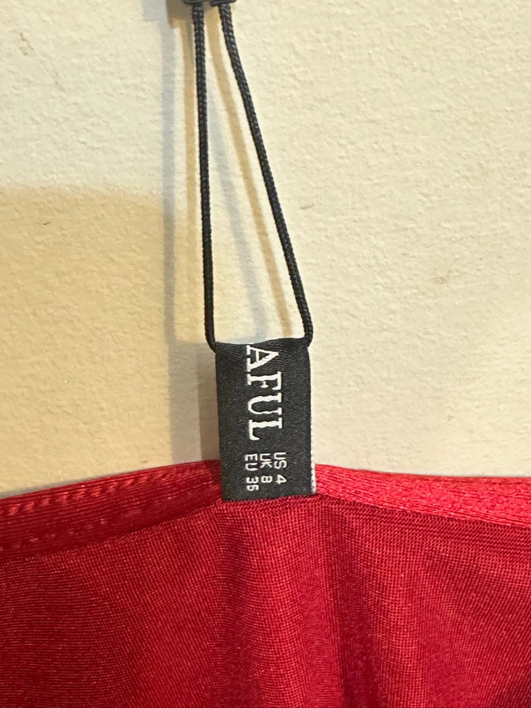 Zaful Red Satin Slip Dress Size US 4 - photo 4
