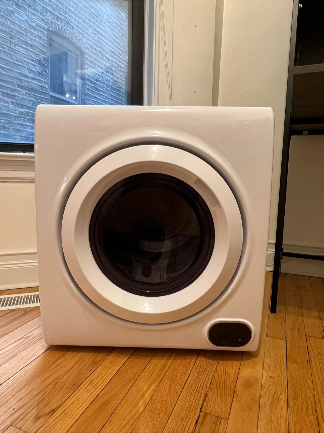 White Compact Electric Clothes Dryer - photo 4