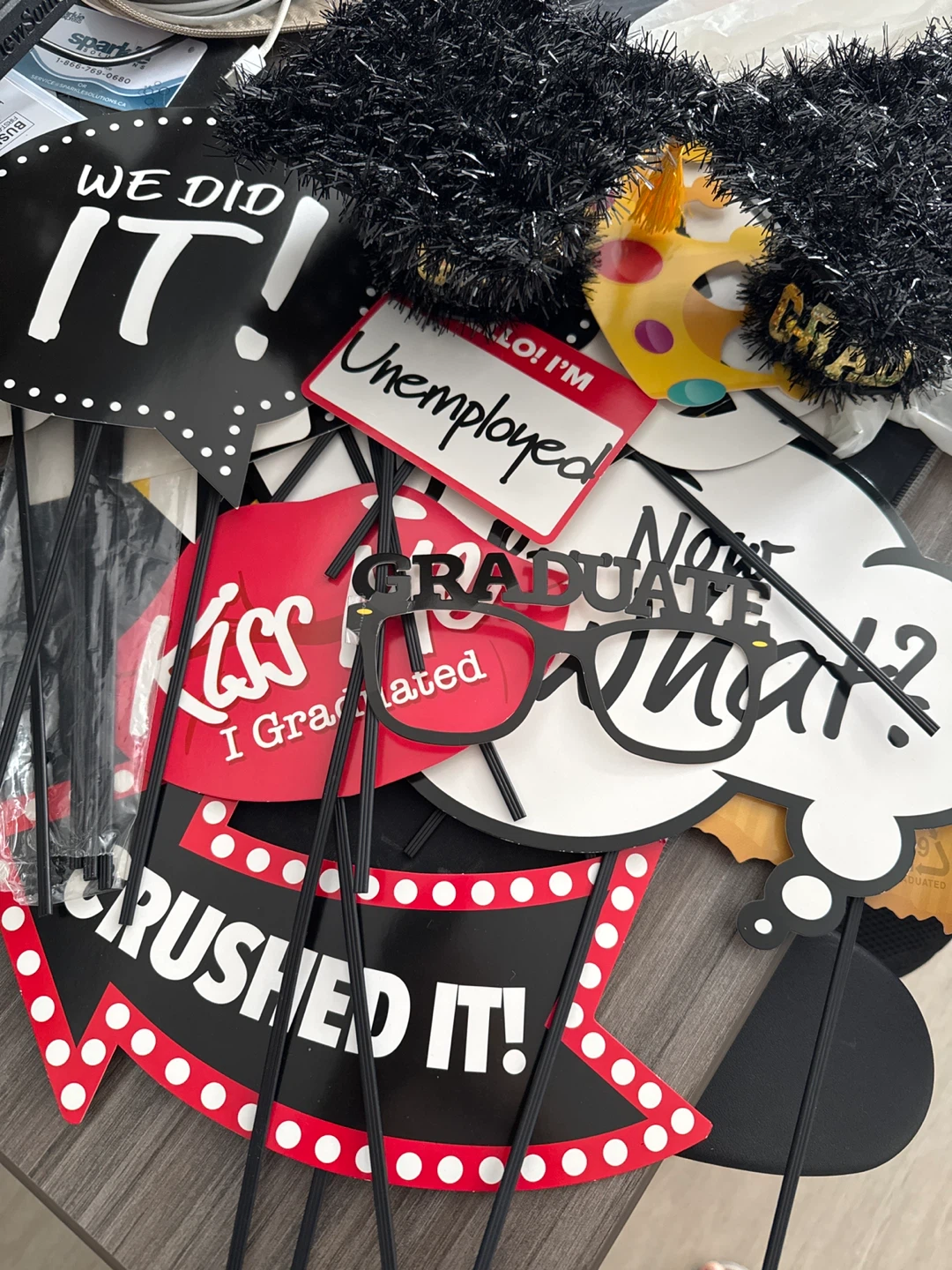 Graduation Photo Booth Props