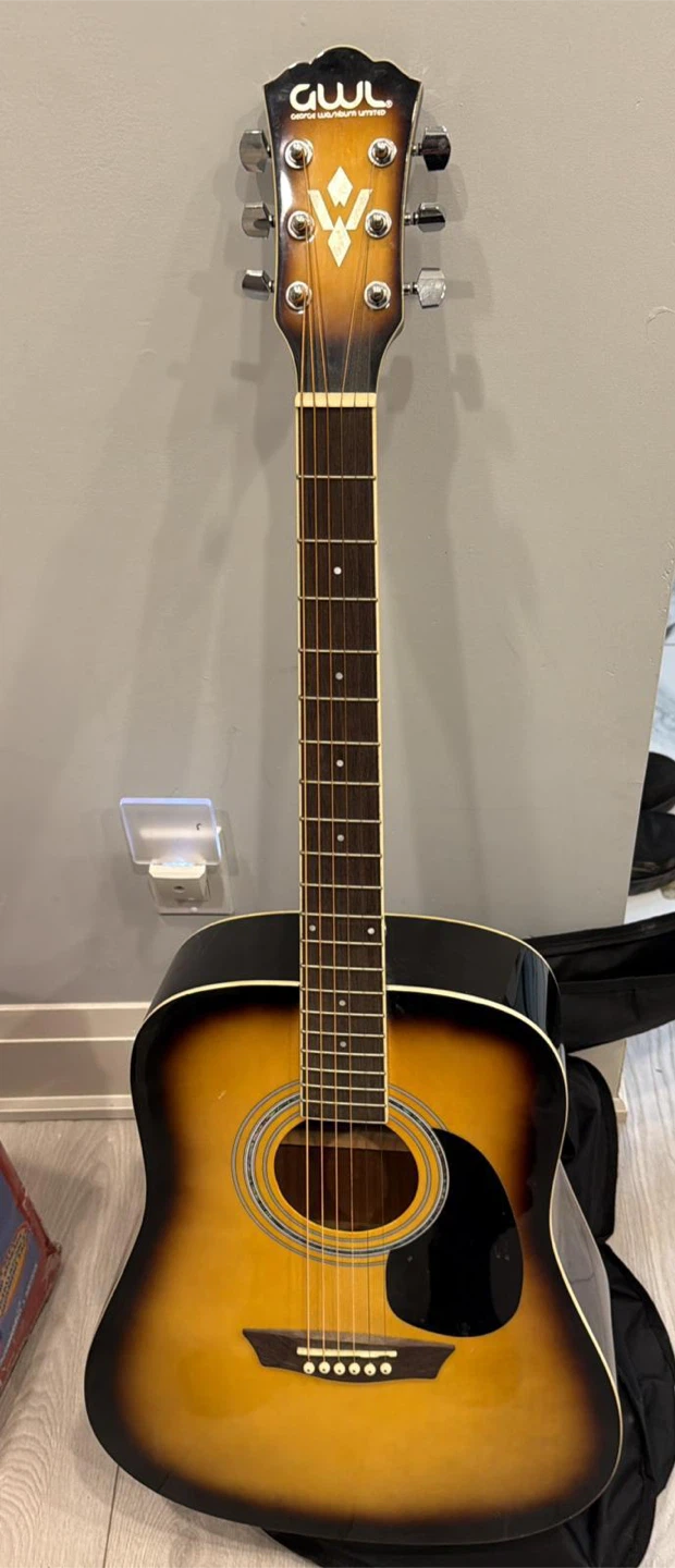 George Washburn Limited Acoustic Guitar - photo 3