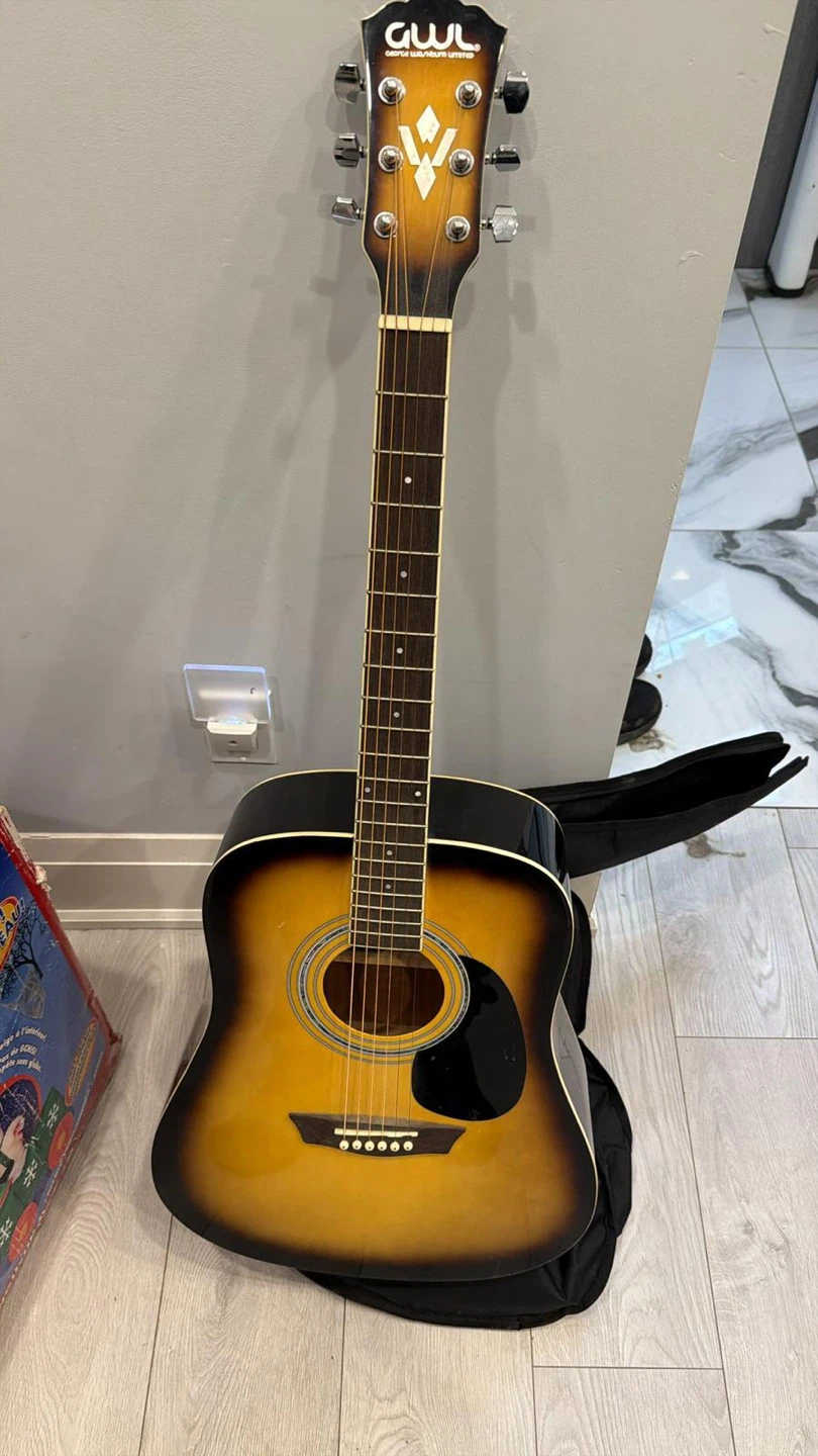 George Washburn Limited Acoustic Guitar - photo 4