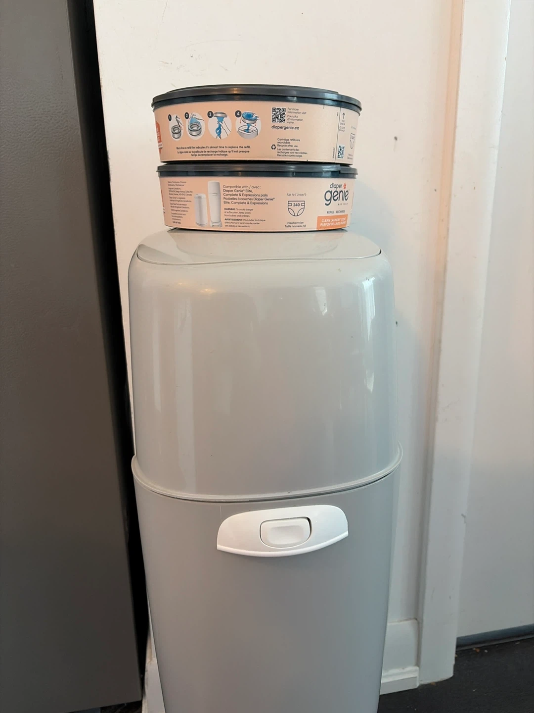Playtex Diaper Genie Complete Diaper Pail with Refills - photo 4