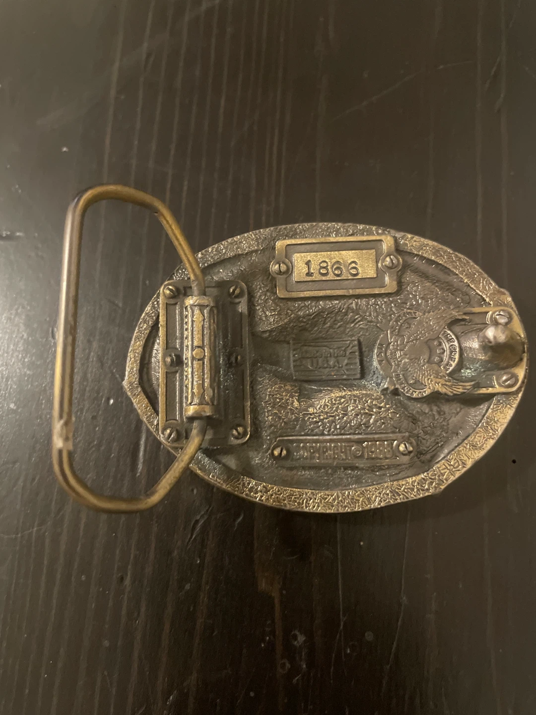 Walleye Fishing Belt Buckle - photo 2