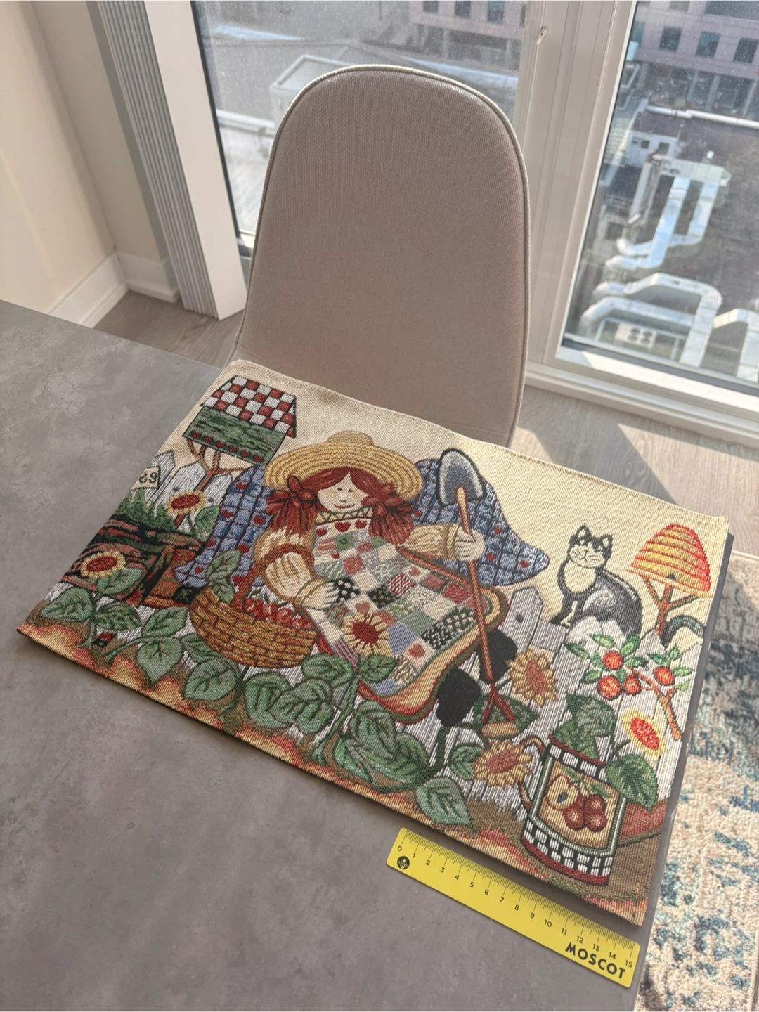 Country Patchwork Placemat Set + Table Runner (5 pcs) - photo 4