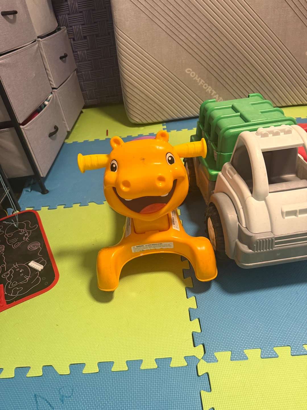 Little Tikes Ride-On Hippo and Truck Toy Set - photo 2