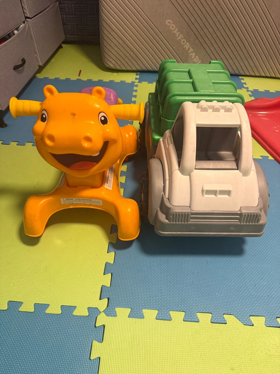 Little Tikes Ride-On Hippo and Truck Toy Set - photo 5