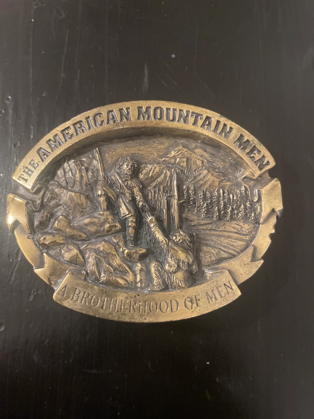The American Mountain Men Belt Buckle