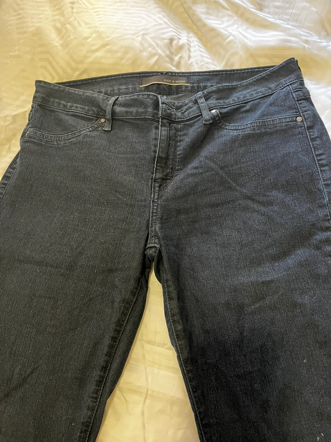 Rich & Skinny Dark Wash Skinny Jeans