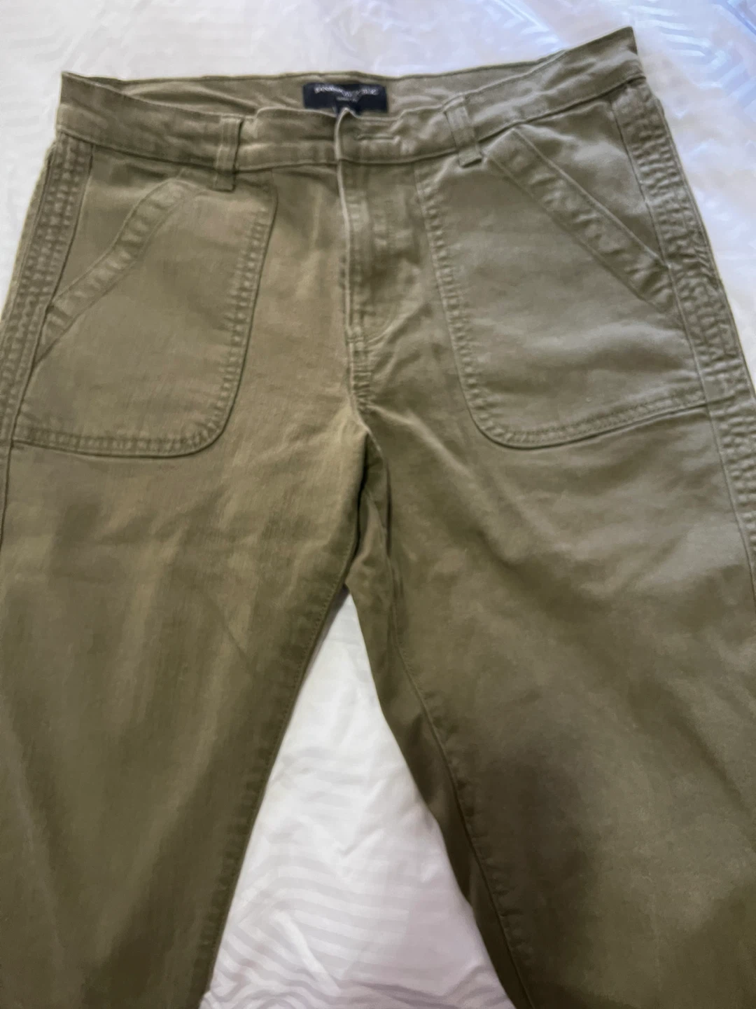 Banana Republic Utility Pants - Olive Green