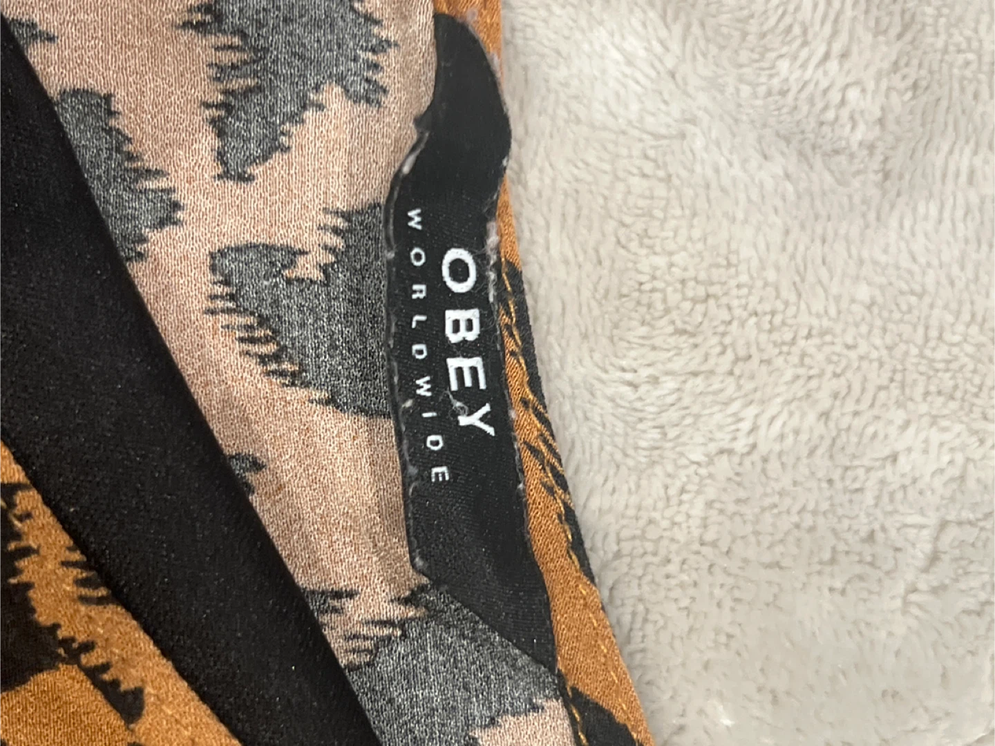 OBEY Worldwide Leopard Print Midi Dress with Slit - photo 2