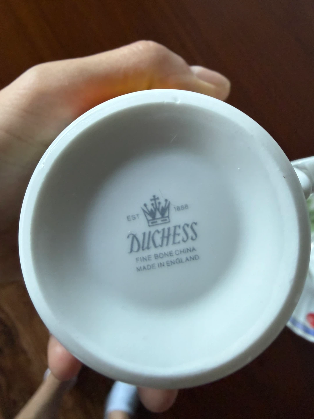 Duchess Fine Bone China Teacups and Saucers (Set of 2) - photo 4