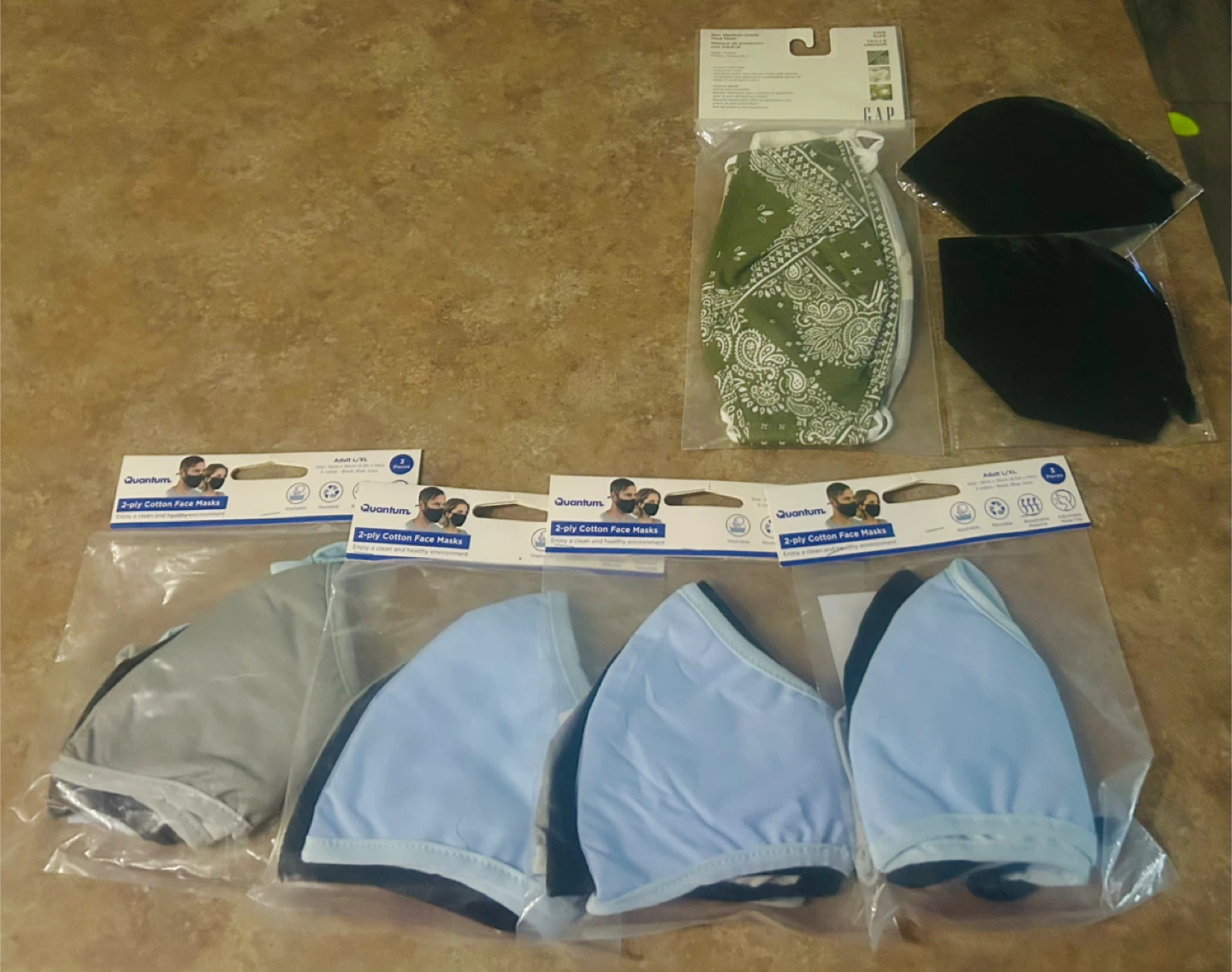 Assorted Face Masks-Brand New