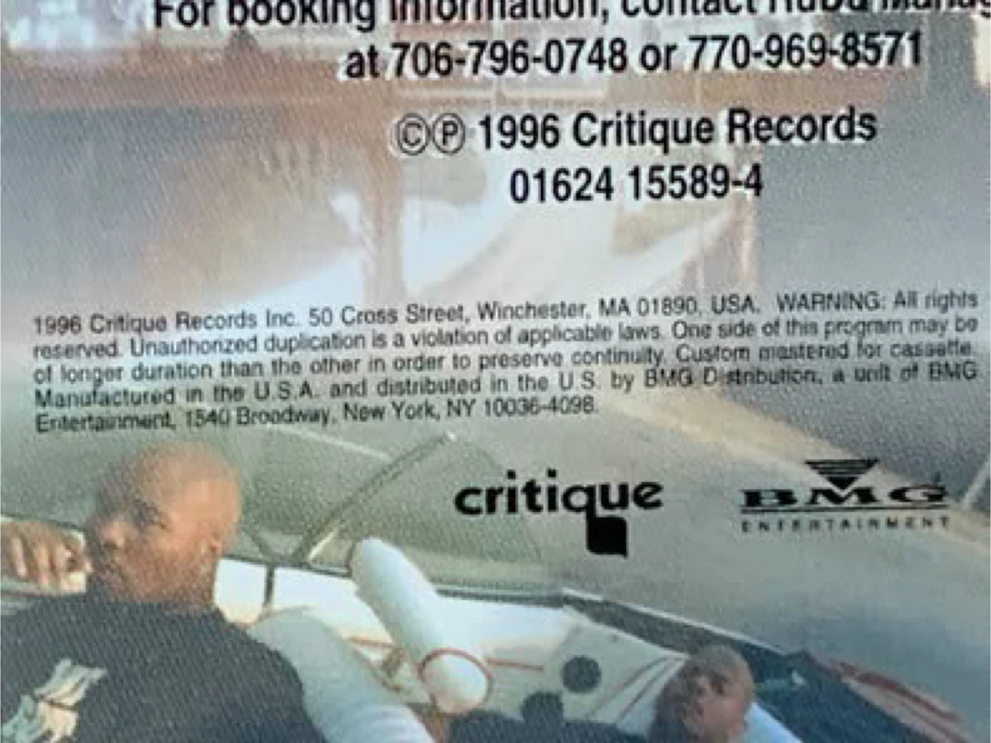 Southern Playas Dirty South Bass Tape Cassette 1996 - photo 4