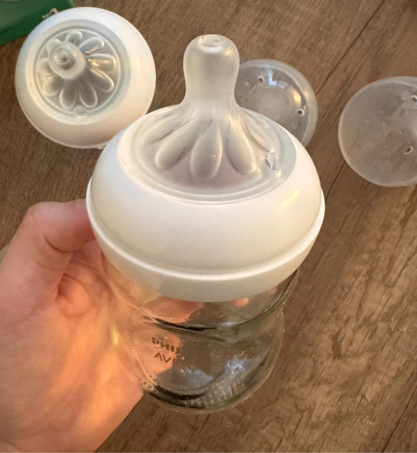 Philips Avent Natural Glass Baby Bottles - 3 Pack - photo 3