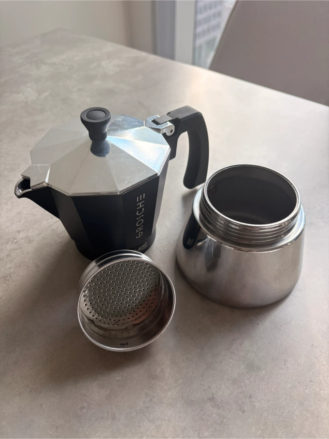 Grosche Milano Induction Moka Pot – 9-Cup Espresso Maker - photo 4