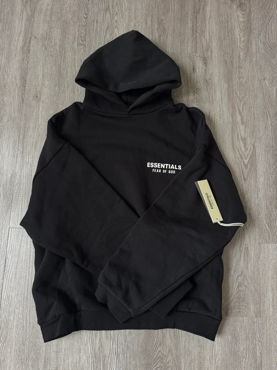 Fear of God Essentials Black Hoodie
