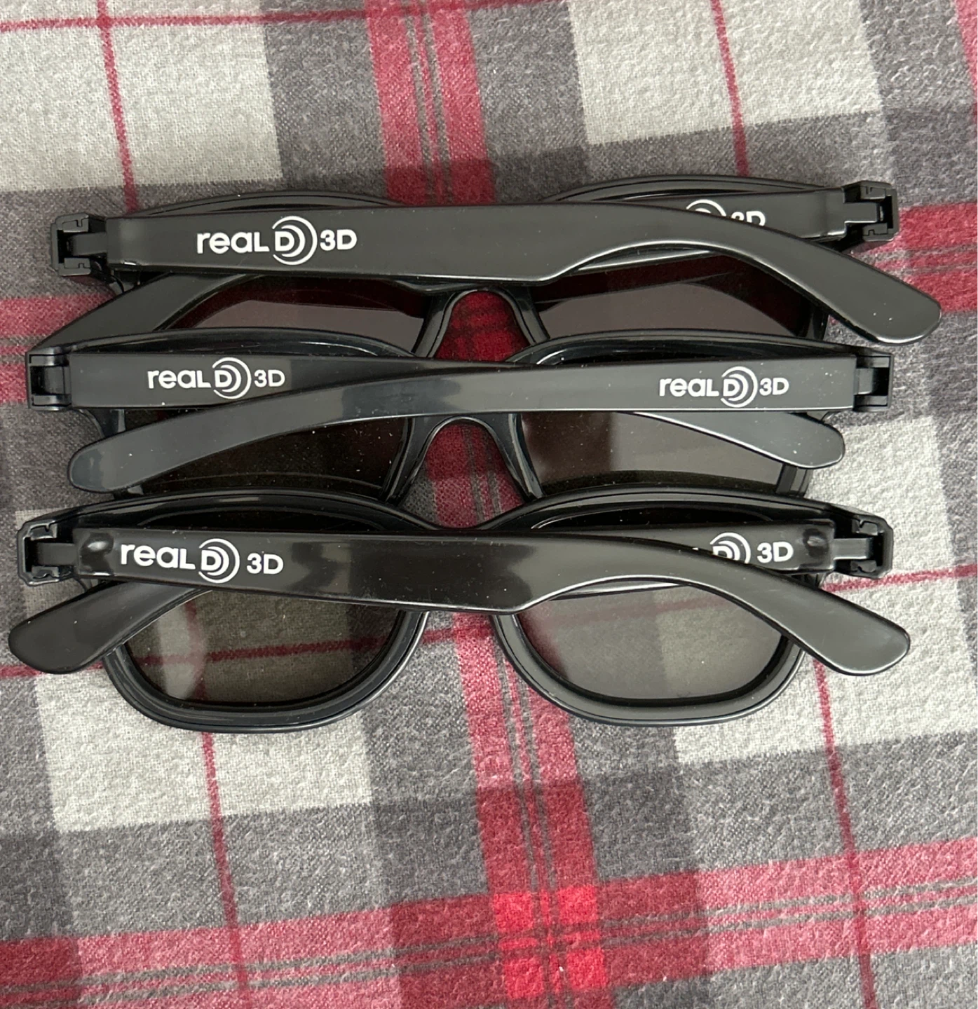 RealD 3D Glasses - Black (Set of 3) - photo 2