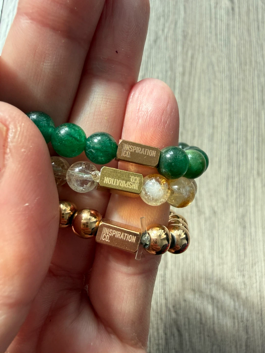Inspiration Co. Stackable Bracelets (Set of 3) - photo 3