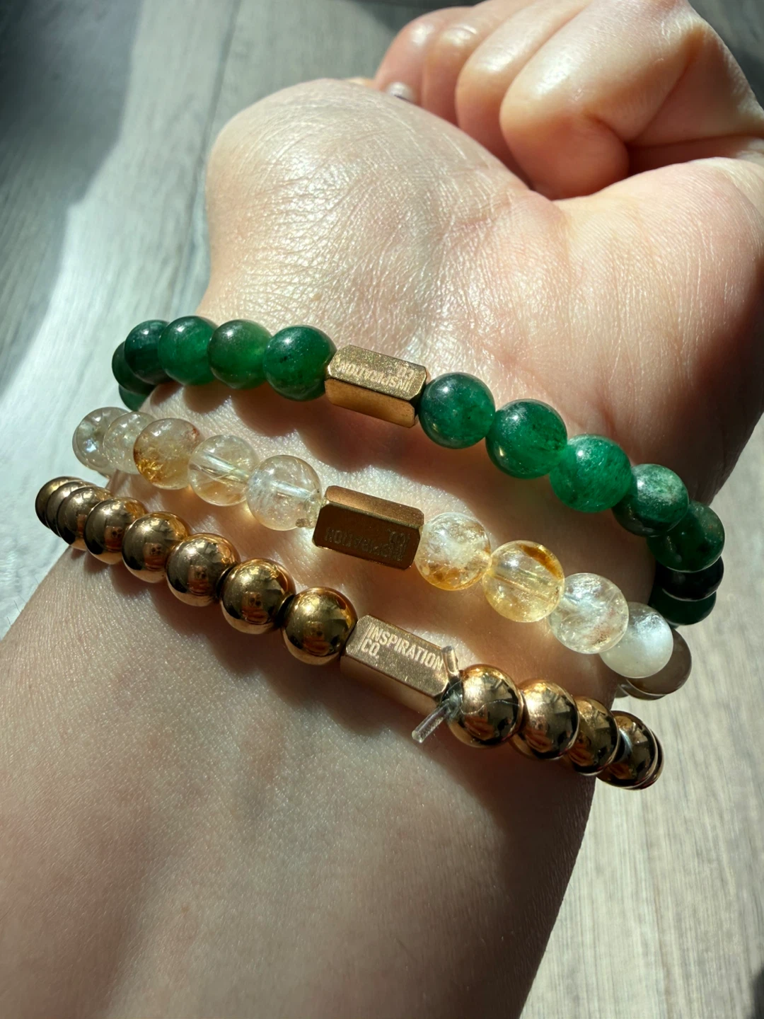 Inspiration Co. Stackable Bracelets (Set of 3) - photo 2