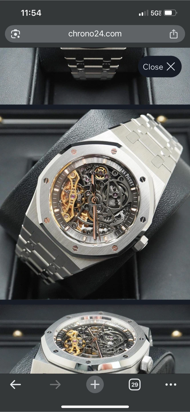 Audemars Piguet Royal Oak Skeleton Automatic Watch - photo 2