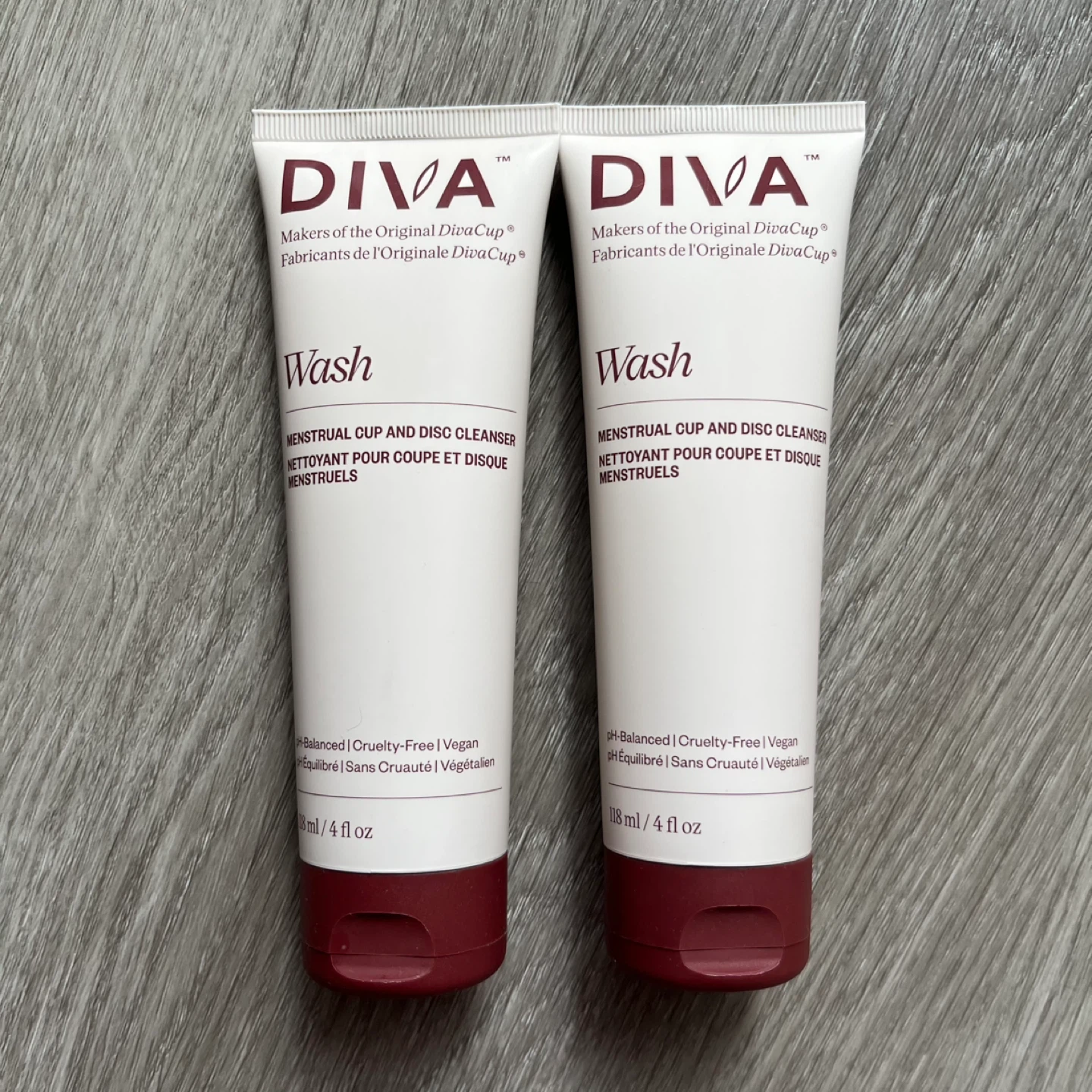 Diva Wash Menstrual Cup and Disc Cleanser (2 x 4 fl oz)