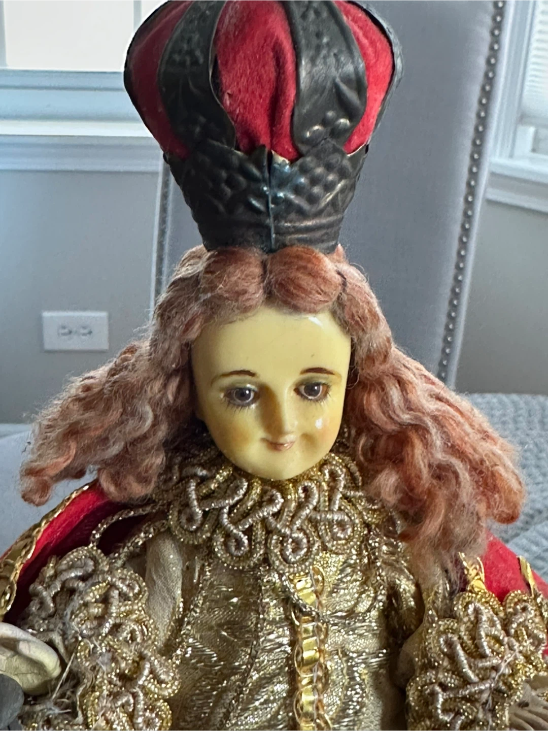 Vintage Religious Figurine Statue Santo Niño de Cebu - photo 2