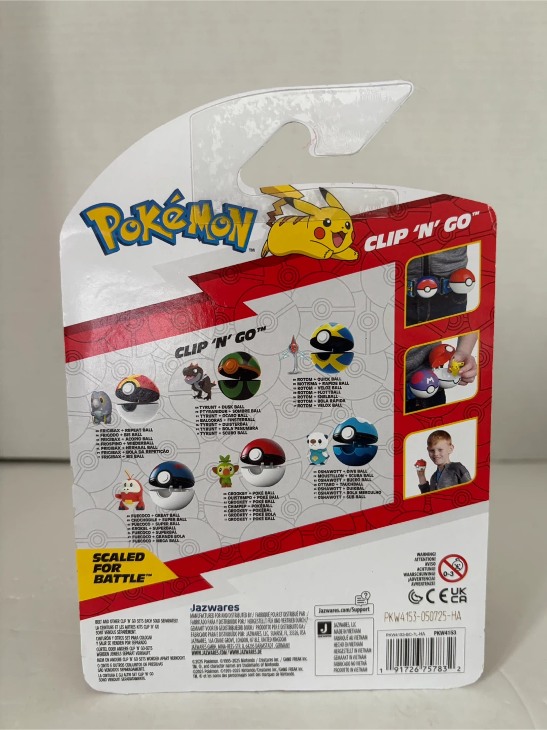 Pokémon Clip 'N' Go Frigibax Battle Ball - photo 5