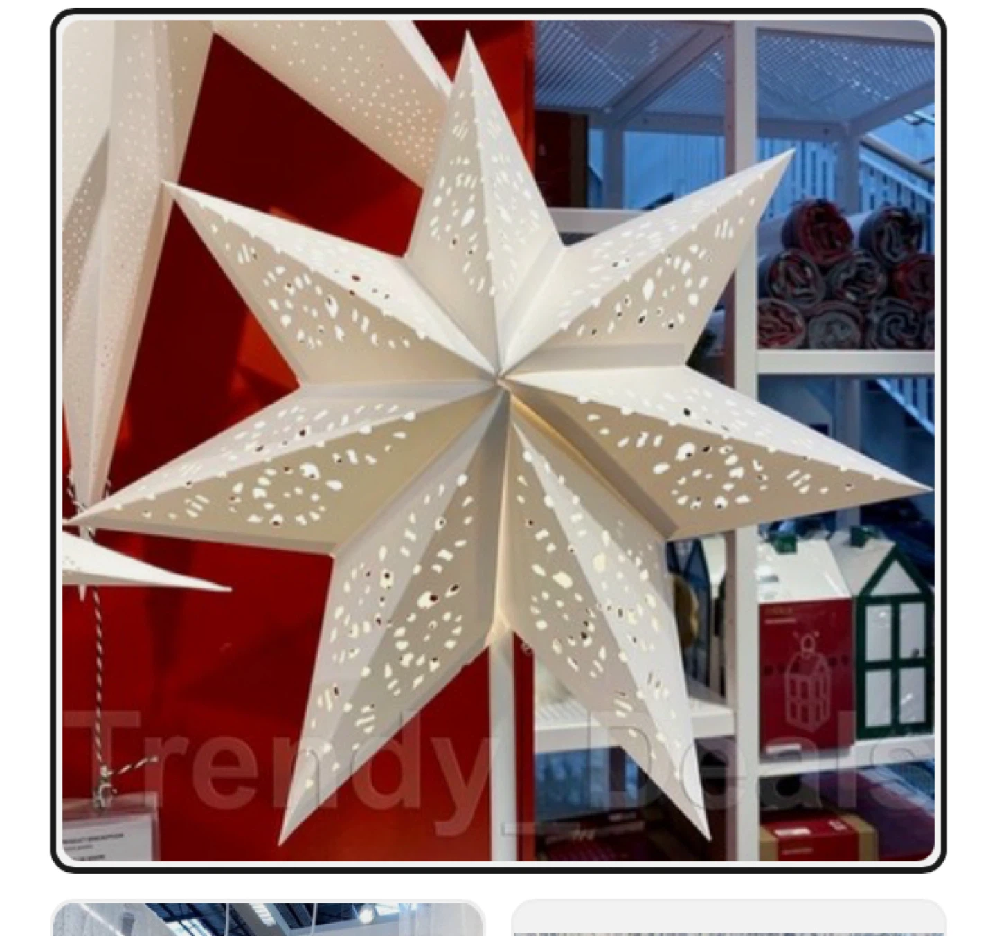 IKEA STRÅLA Star Lantern