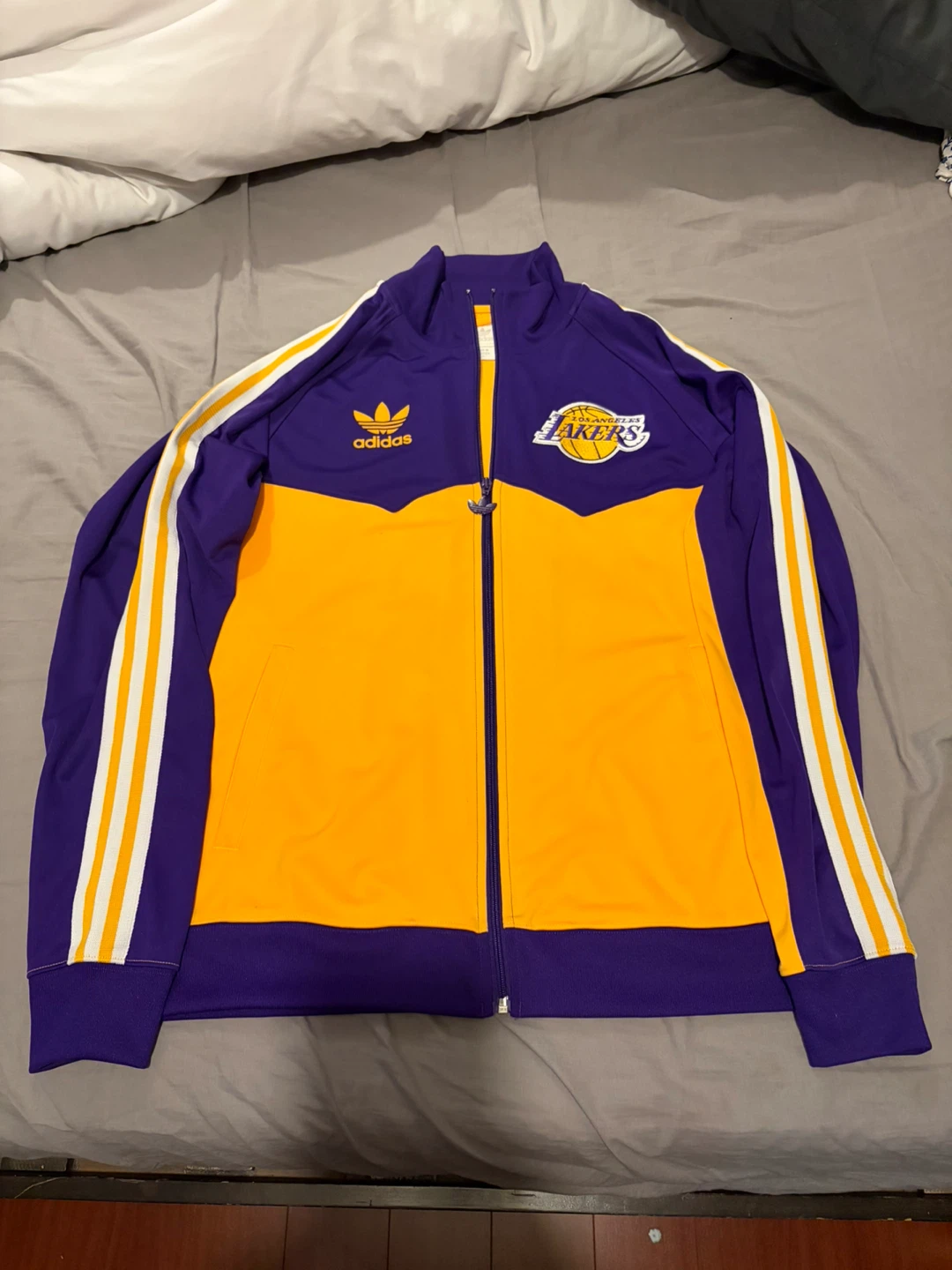 Adidas Los Angeles Lakers Track Jacket - photo 2