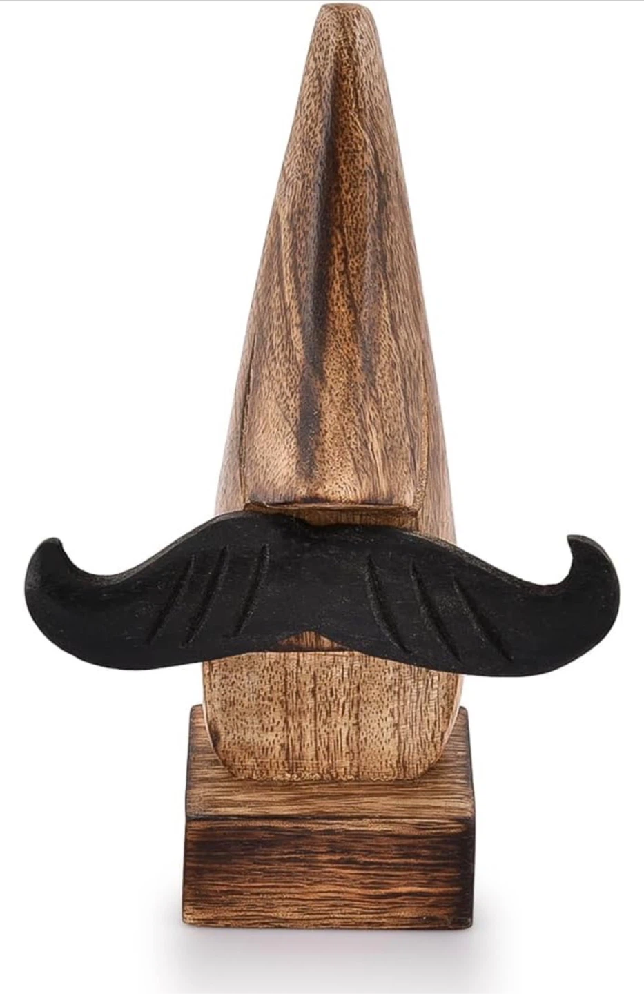New Wooden Nose & Mustache Glasses Stand