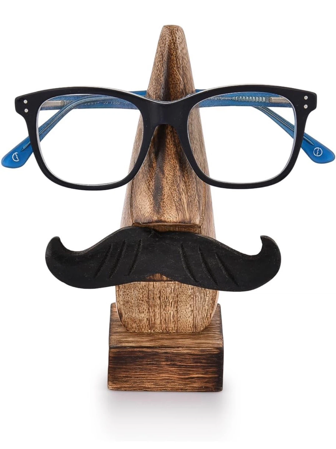 New Wooden Nose & Mustache Glasses Stand - photo 4