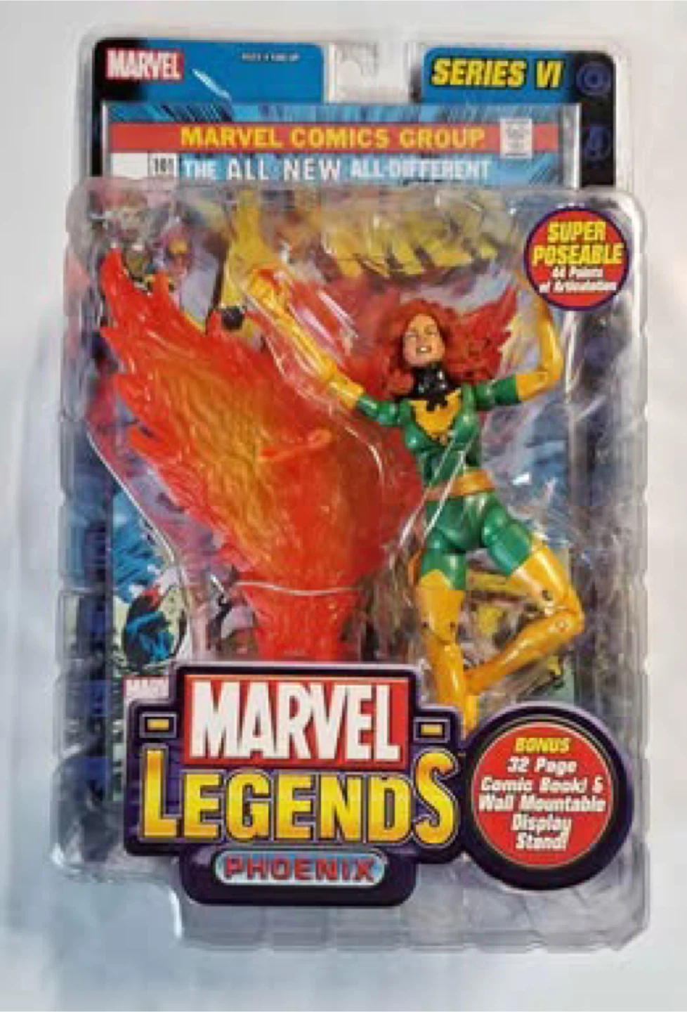 Marvel legends Phoenix Series VI Comic Book & 6" Figure