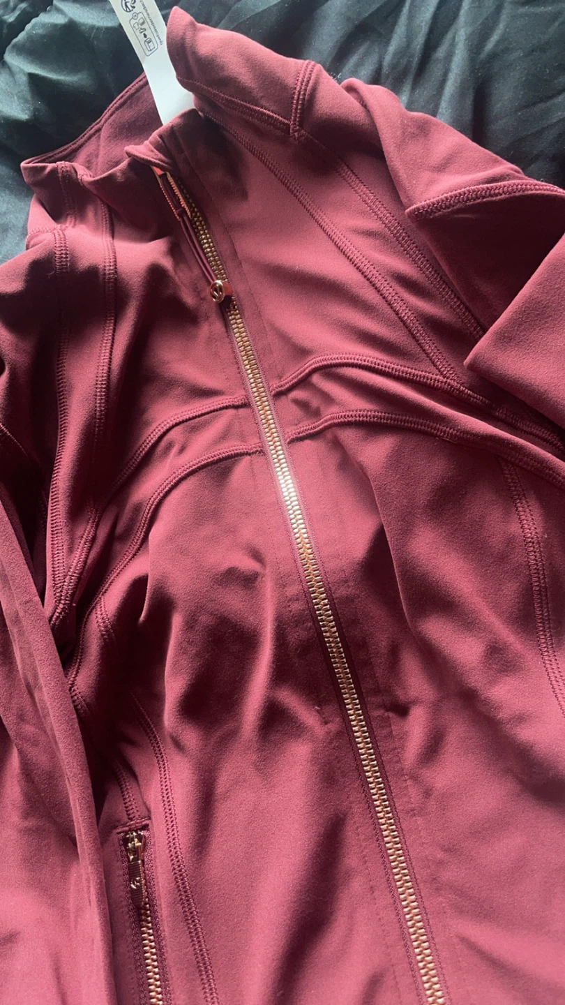 Lululemon Burgundy Full Zip Jacket - photo 2