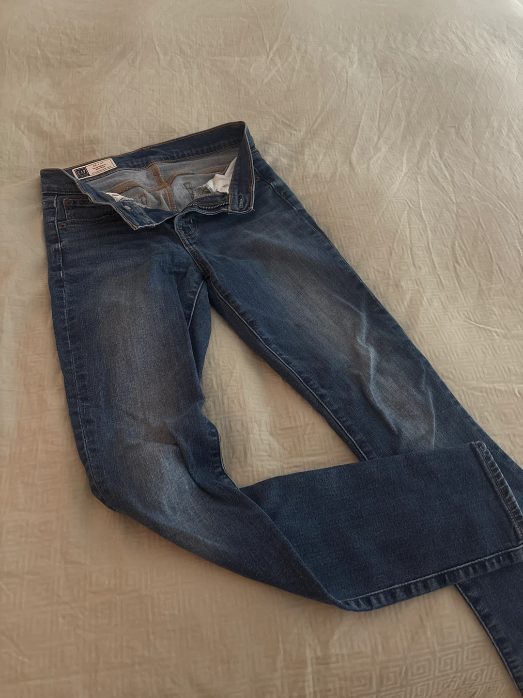 GAP True Skinny Mid Rise Jeans Size 25 - photo 2