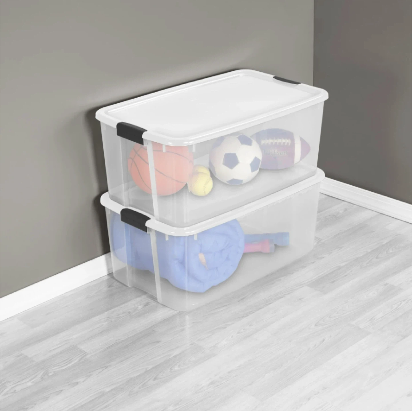 Sterilite Ultra Latch Storage Container 110 L Clear - photo 3