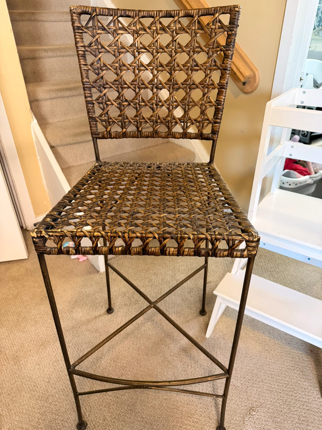 Woven Bar Stool