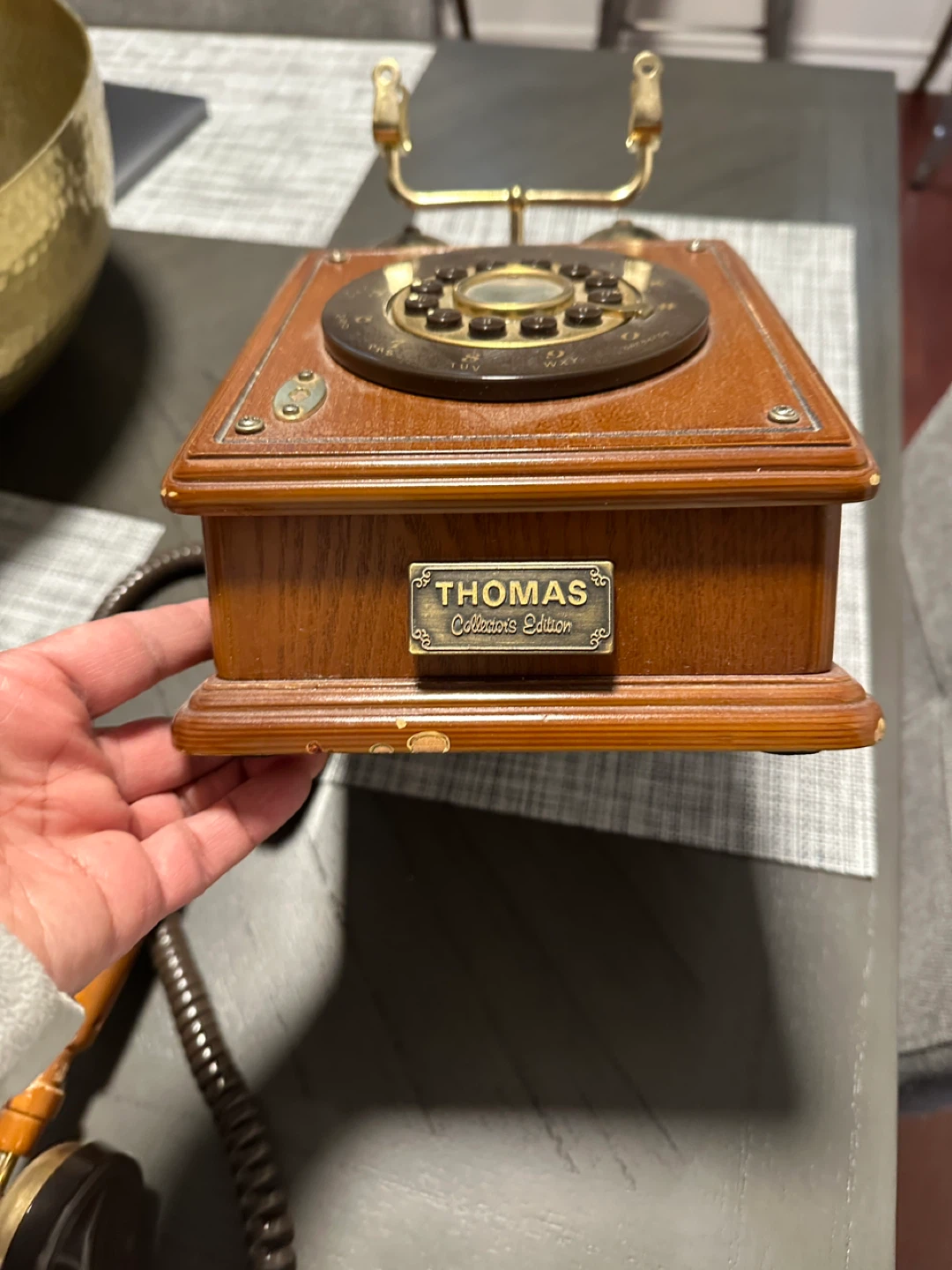 Thomas Classic Edition Rotary Dial Phone - photo 3