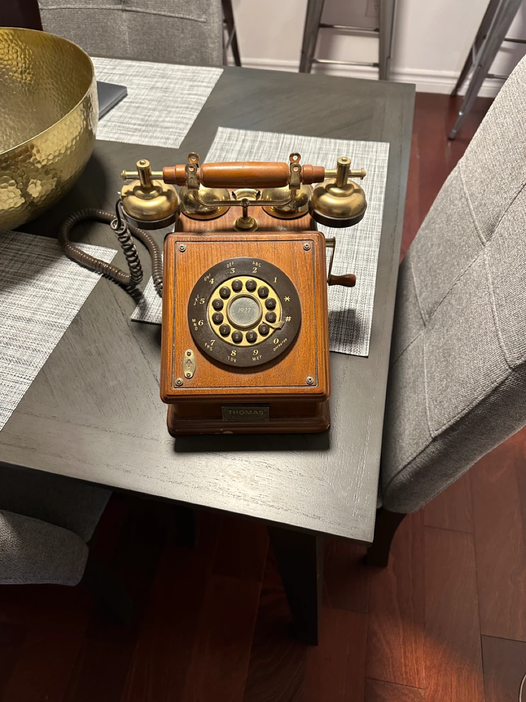 Thomas Classic Edition Rotary Dial Phone